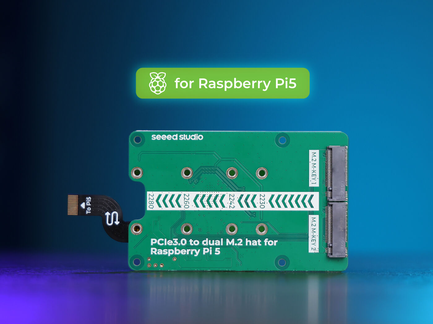Turing Pi 2 - Raspberry Pi 5 için PCIe3.0 Çift