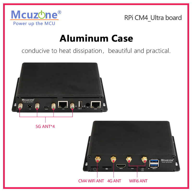 Raspberry Pi CM4_Ultra Board 4 - Deskpi Super6C incelemesi ve fiyatı